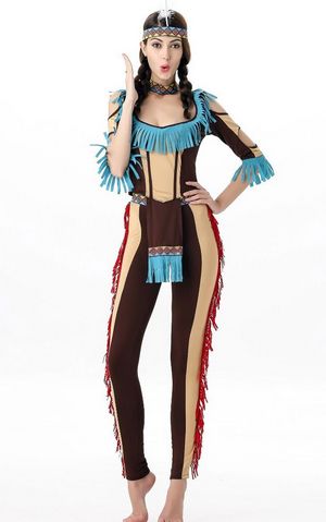 F1638 Womens Tribal Native American Costume